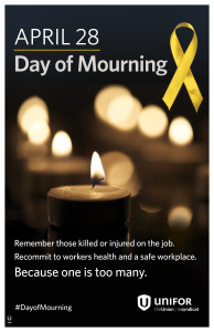 Day of Mourning poster 2017