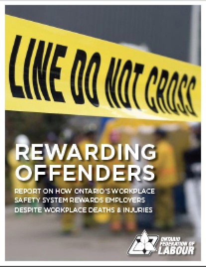 Rewarding offenders