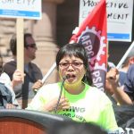 Jenny Zhou at Injured Workers Day 2016