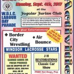 Windsor Labour Day poster