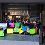 WCIAR Toronto action outside WSIB