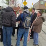 Injured workers discuss WCIAR Campaign demands with Premier Wynne