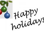 Happy holidays