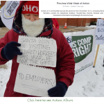 photos from Provincial Week of Action