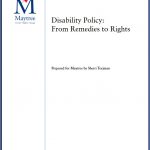 Torjman study on disability policy