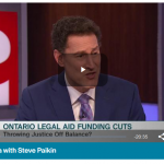 TVO The Agenda program on funding cuts to legal aid