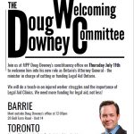 Flyer for visit Downey Barrie office