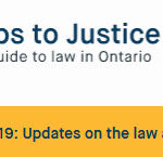 link to Steps to Justice updates on COVID-19