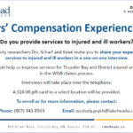 Lakehead recruitment poster for service providers