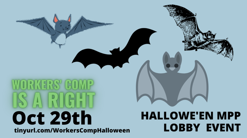Halloween action to lobby MPPs