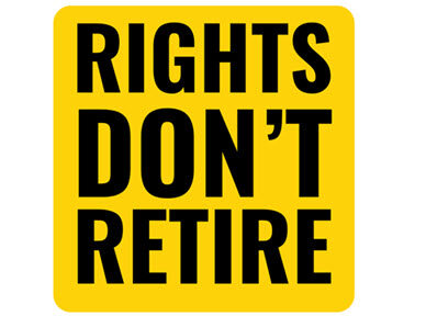 Rights don't retire logo
