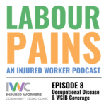 Flyer with links to Labout Pains podcast series