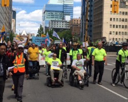 Injured workers day rally 2017
