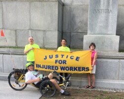 riders by the Justicia statue