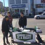Toronto campaign outreach on the Danforth