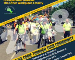 2018 Justice Bike Ride Poster