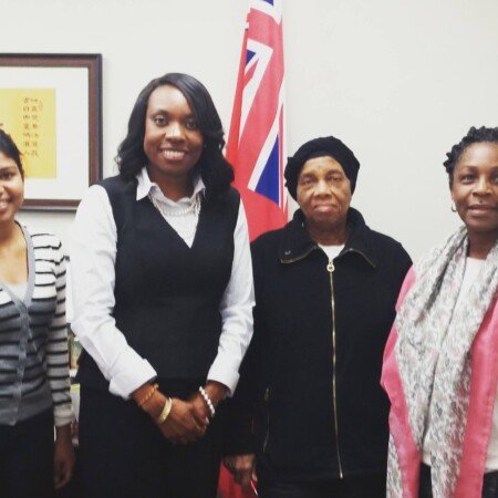 Meeting with MPP Mitize Hunter for the Wokers Comp Is A Rights campaign