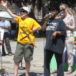 "Think..about what you're trying to do to me!" Justice Singers on Injured Workers Day 2010 Queen's Park