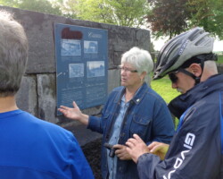 Justice Bike Ride 2015 reaches Cornwall injured worker memorial