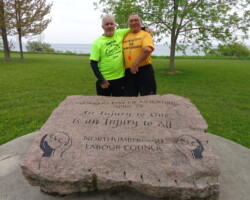 Northumberland injured worker memorial
