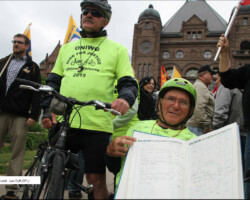 Justice Bike Ride 2015, June 1 Queen's Park